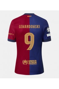 Barcelona Robert Lewandowski #9 Voetbaltruitje Thuis tenue 2024-25 Korte Mouw